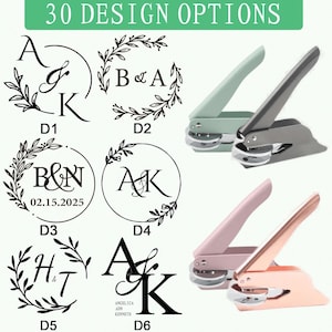 Stampante per iniziali personalizzate/Stampante per monogramma personalizzato/Stampante per cognome personalizzato/Stampante per carta/Stampante per monogramma nuziale/Regalo di nozze