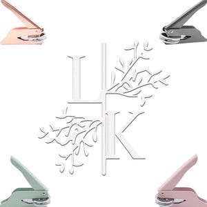 Grabador de sobres de boda/Grabador de apellidos personalizado/Grabador de monogramas de iniciales personalizados/Logotipos de nombres de parejas/Grabador de sobres de boda