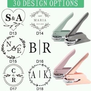 Máquina de grabado de iniciales de boda/Máquina de grabado de letras personalizadas/Sello de grabado de primera letra personalizado/Grabado de boda personalizado/Grabado de letras