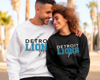 Detroit Lions GRIT sweatshirt w/football