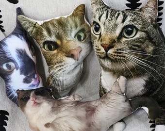 Ugly Pet Pillows,ugly cat pillowugly pillow,Custom Pet 3D Shape Pillow,Personalized ugly pet pillow,pet lover gift,dog pillow,valentines