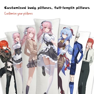 Dakimakura, custom pillow for your favorite character, adult full body pillow Dakimakura, double-sided customizable with different photos