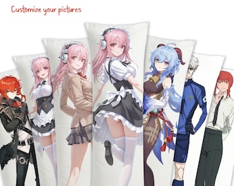 Dakimakura, custom pillow for your favorite character, adult full body pillow Dakimakura, double-sided customizable with different photos