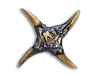 Slasher Horror Movie Jeepers Creepers Creep Ninja Bone Star Art Vinyl  Decal Sticker