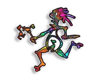 Widespread Panic Psychedelic Note  Eater Vinyl Decal Sticker Chicken Love