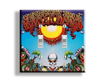 Double Toggle Light Switch Cover Plate Aoxomoxoa Grateful Dead Album