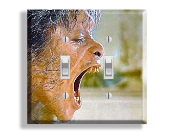 American Werewolf in London Light Switch Cover: 80's Horror Decor