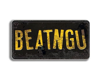 Slasher Horror Movie Jeepers Creepers Creep BEATNGU License Plate Art Vinyl  Decal Sticker