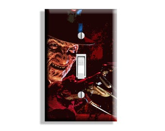Freddy Krueger Light Switch Cover: Horror Movie Decor