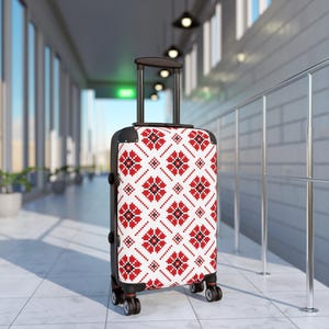 Luggage, Trolley Bag, Rolling Suitcase, Carry On Suitcase, Spinner Suitcase, Matching Luggage, Traveler Gift, Travel Bag Ukrainian style