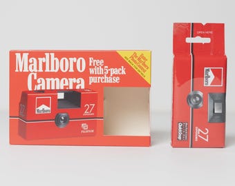 Vintage MARLBORO Cigarette Display - Etsy