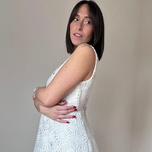 Lace wedding dress