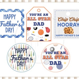 Cadeaukaartjesset voor Vaderdag- All Star- Chip Chip Hooray-Ties- Neutraal