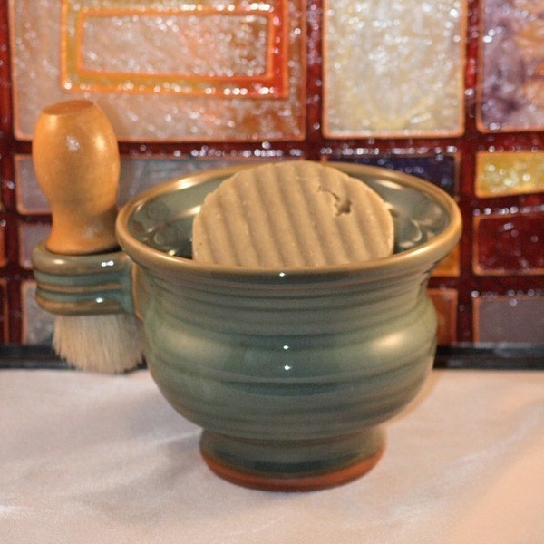 Handmade 4oz Shaving Soap and Shaving Mug Gift Set