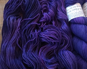 Fright Night - DK & light worsted weight - Hand Dyed Yarn - Superwash Merino Wool/Nylon