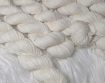 Hand Dyed Mini Skein Yarn: Superwash Merino Nylon, Sock & Fingering Weight, 18g