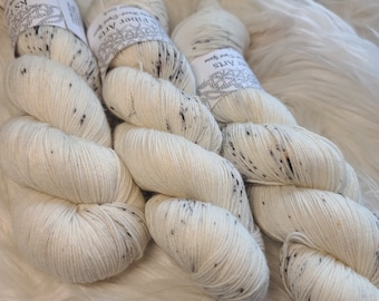 Appaloosa -Sock/Fingering Weight - Hand-Dyed Yarn - Superwash Merino Wool/Nylon