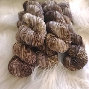 Blue Mesa -DK & light worsted weight - Hand Dyed Yarn - Superwash Merino Wool/Nylon