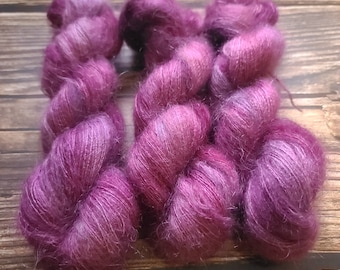 As You Wish - mohair lace/ Hand dyed/ lace weight