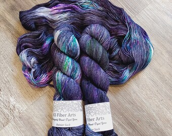 Winter Dreamer - Sock/Fingering Weight - Hand-Dyed Yarn - Superwash Merino Wool/Nylon - Small Batch dyed