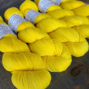Sunnyside - DK & light worsted weight - Hand Dyed Yarn - Superwash Merino Wool/Nylon