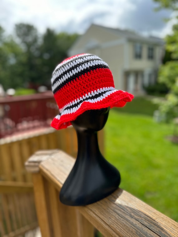 Odumodublvck Crochet Hat — Handmade Unisex Beanie / Bucket Hat - Etsy