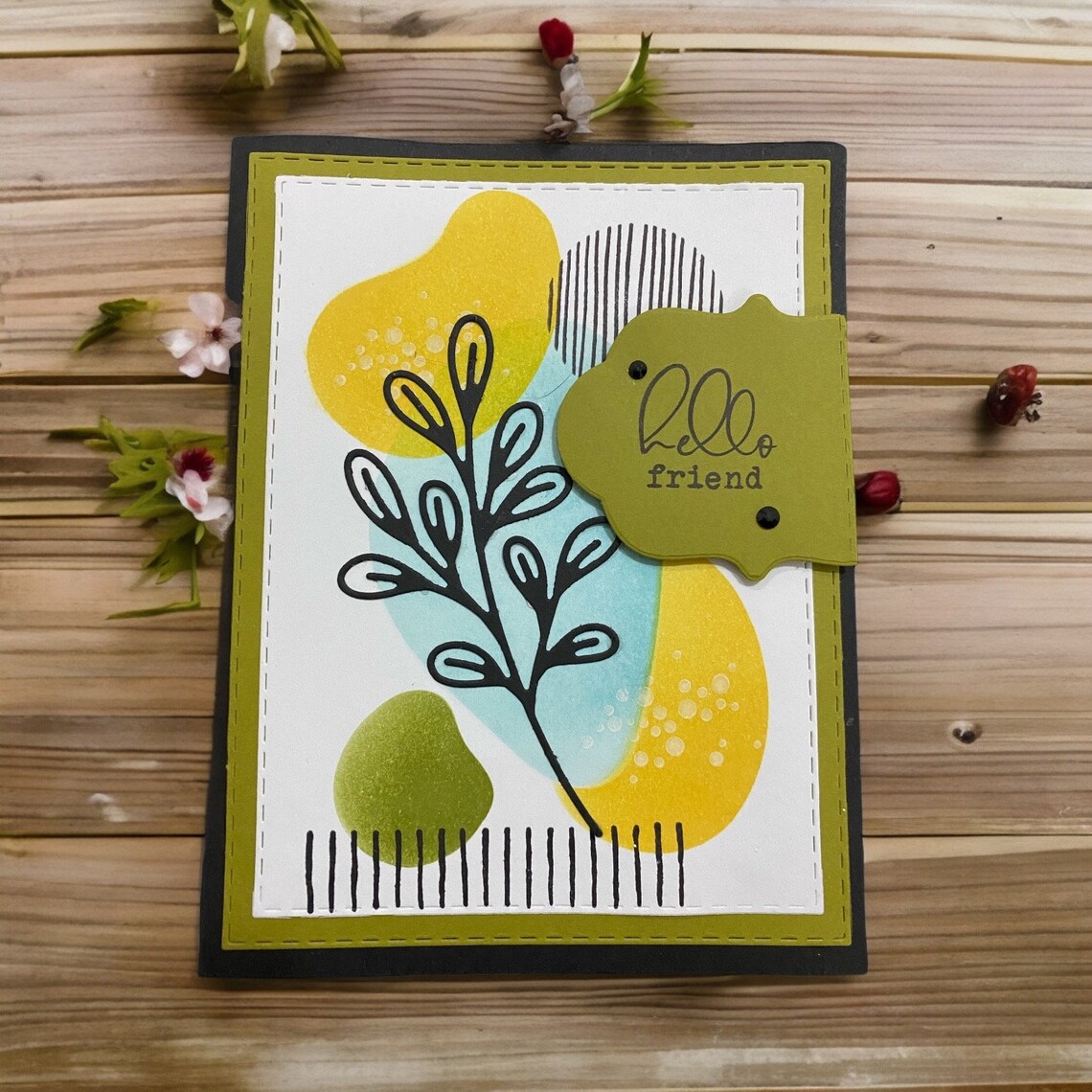 Handmade Cards, Special Value - Set of 6 Cards With Envelopes, 3 ...
