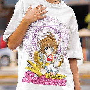 Cardcaptor Sakura T-shirt, Retro Design 90's, Anime Sakura Cardcaptor Sakura T-shirt, Retro Design 90's, Anime Sakura