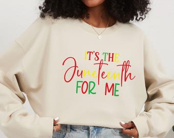 Es ist der Juni für mich T-Shirt, schwarzes Geschichtshemd, Juniteenth-Feier-T-Stück, afroamerikanisches Stolz-Hemd, Freiheitstaggeschenk