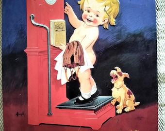 Vintage French Metal 'Maizena' Advertising Sign - 1980s Cornstarch Powder Advert - Retro Wall Decor
