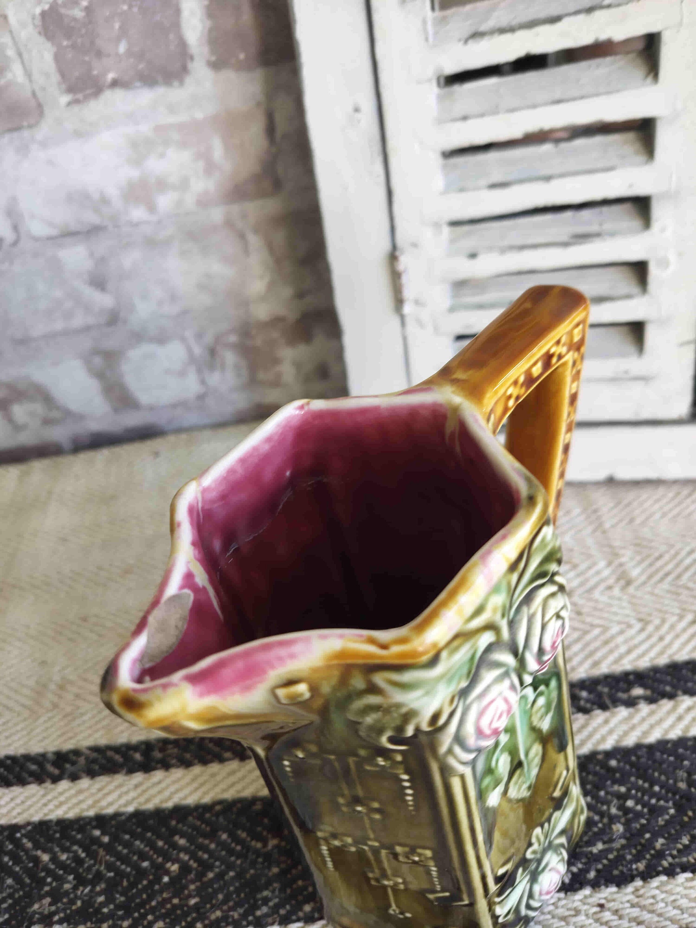 フランスアンティークキャニスターFAIENCER D′ONNAING NORD フランスアンティークキャニスターFAIENCER D′ONNAING NORD