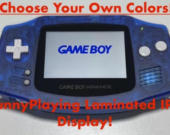 Choose YOUR OWN Colors Custom Backlit GameBoy Advance!