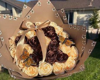 Barro Bouquet, Eternal Rose Bouquet, Ramo Buchón Eterno