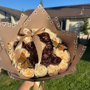 Barro Bouquet, Eternal Rose Bouquet, Ramo Buchón Eterno