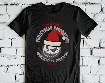 Christmas Nightmare Lustiges Shirt - Christmas Emporium, Film-T-Shirt, perfektes Gothic-Geschenk, Gothic-Shirt für die gruselige Saison