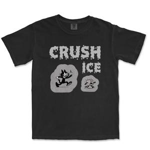 Crush Ice t-shirt, en del av all försäljning går till Immigrant Defense Project. Avskaffa ICE, politisk t-shirt, motståndskläder t-shirt