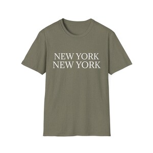 New York New York Unisex Softstyle T-Shirt, NYC Skyline T-Shirt, NYC Liebhaber Geschenk, Reise Shirt, New York City Shirt, NYC Souvenir