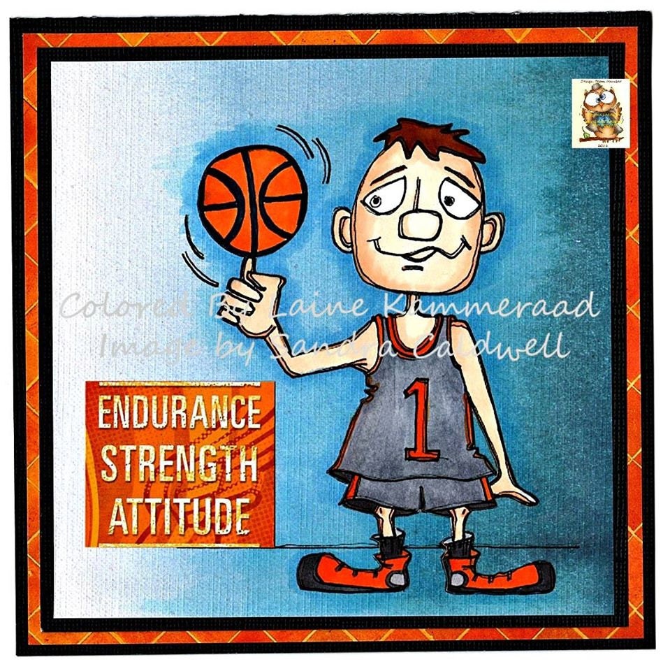 797 Slam Dunk Dad Digi Stamp | Etsy