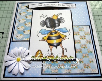 200 Just Bee Cause Digi Stamp