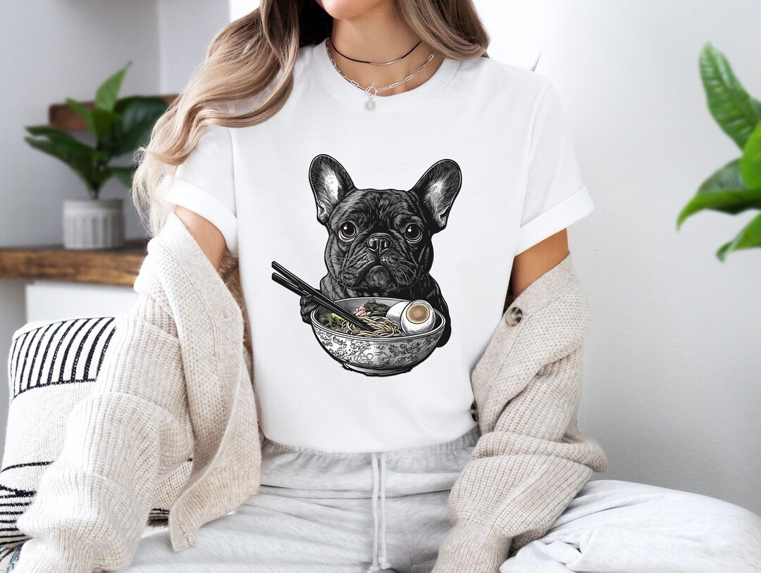 T-shirt Vintage Humoristique 'Nope' Avec Bulldog Français - Unisexe Coton