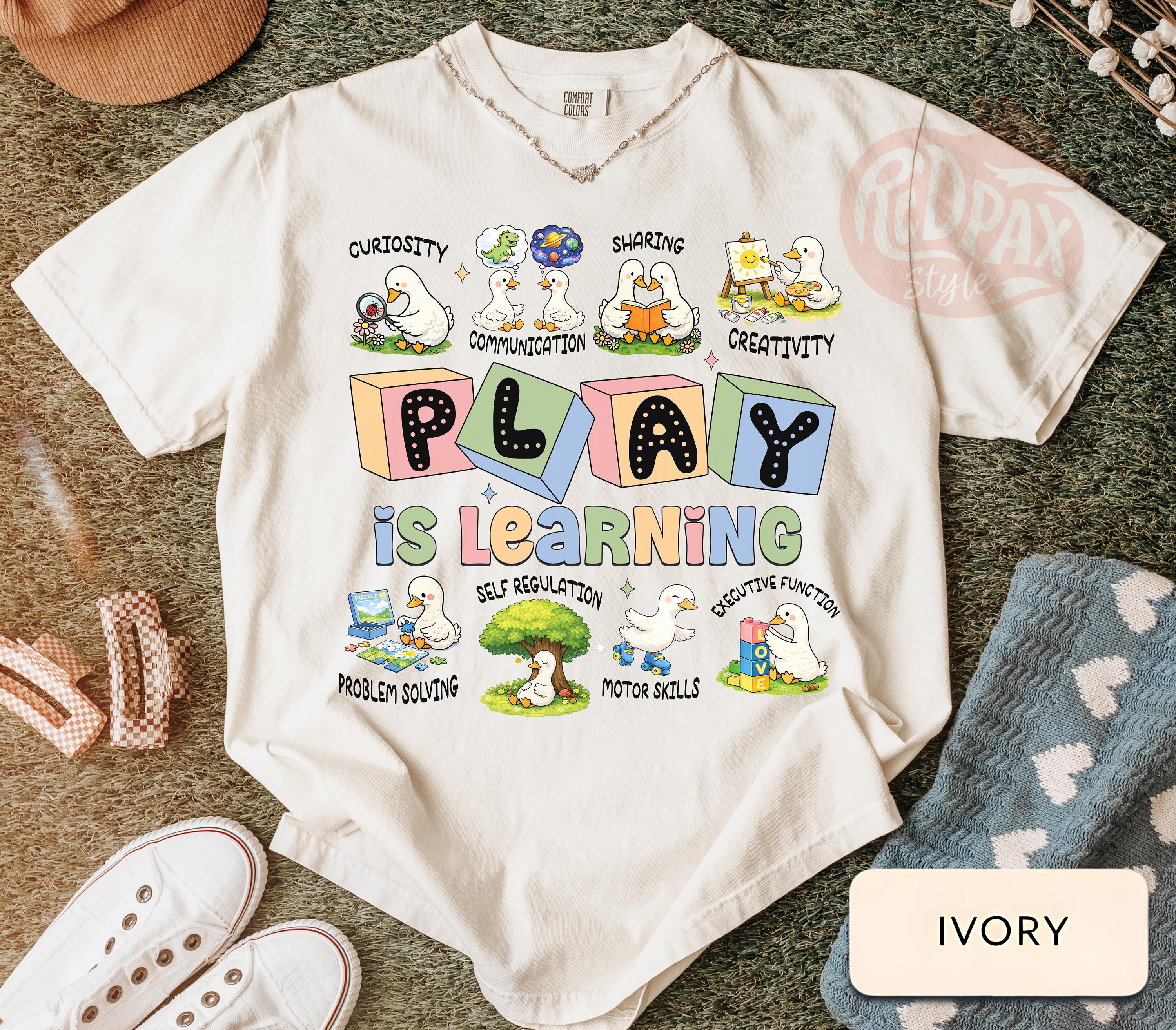 Learning Goose Play is Learning Goose Shirt for Teachers, Early Childhood Education ...