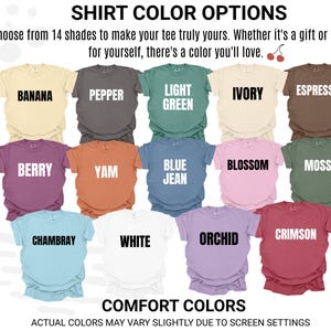 Valentine Teacher Shirt Comfort Colors®, You Are Affirmations Goose Tee, Cute Teaching Valentine Outfit, Positive Classroom Shirt Gift image 13