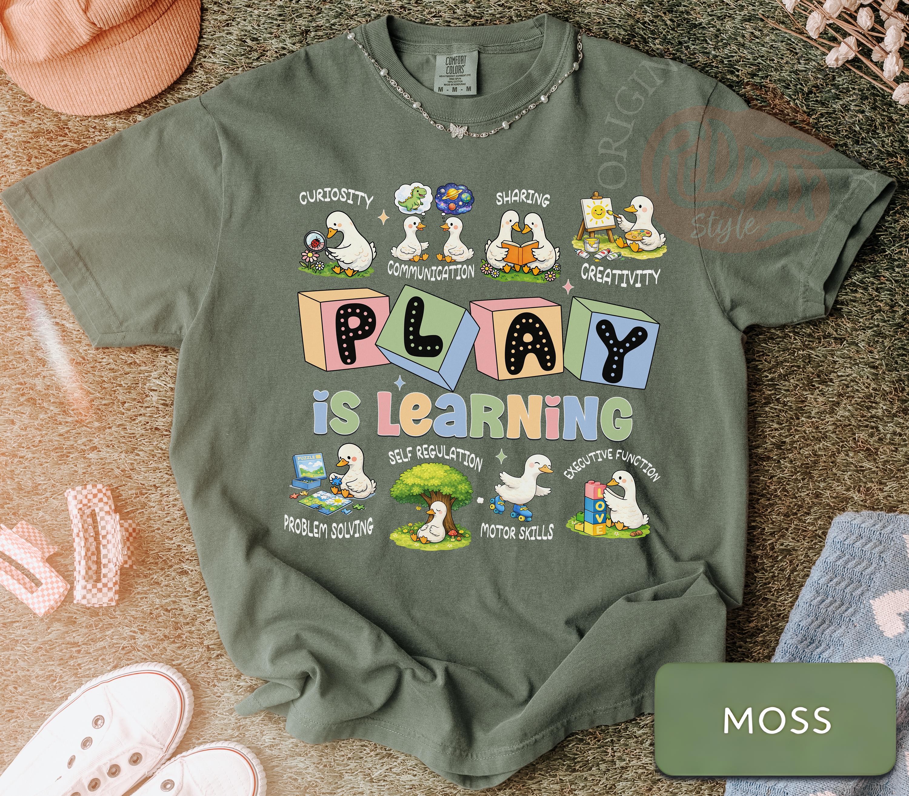 Learning Goose Play is Learning Goose Shirt for Teachers, Early Childhood Education ...