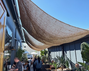 Rectangle Coconut Shade Canopy - 16ft x 10ft