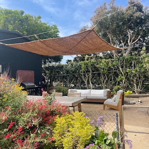 Rectangle Coconut Shade Canopy - 13ft x 10ft