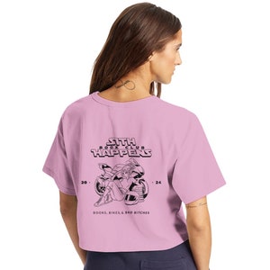 Comic Book Club Women&#39;s Cropped Heritage Crewneck T-Shirt | Champion T453W