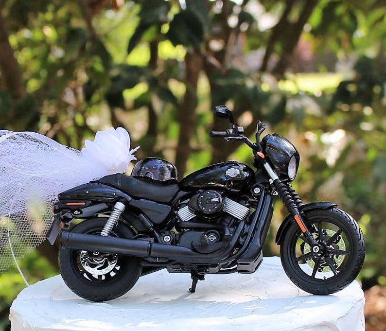 Motorcycle Cake Topper Harley Davidson 2015 Street 750 | Etsy