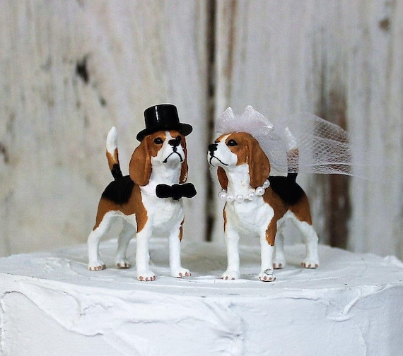Adorno Para Tarta De Boda Con Perro, Adorno Para Tarta + Perro, Adorno Para Tarta De Silueta Para Boda Con Mascotas, Adorno Para Tarta De Novios + Retriever (1066 - México