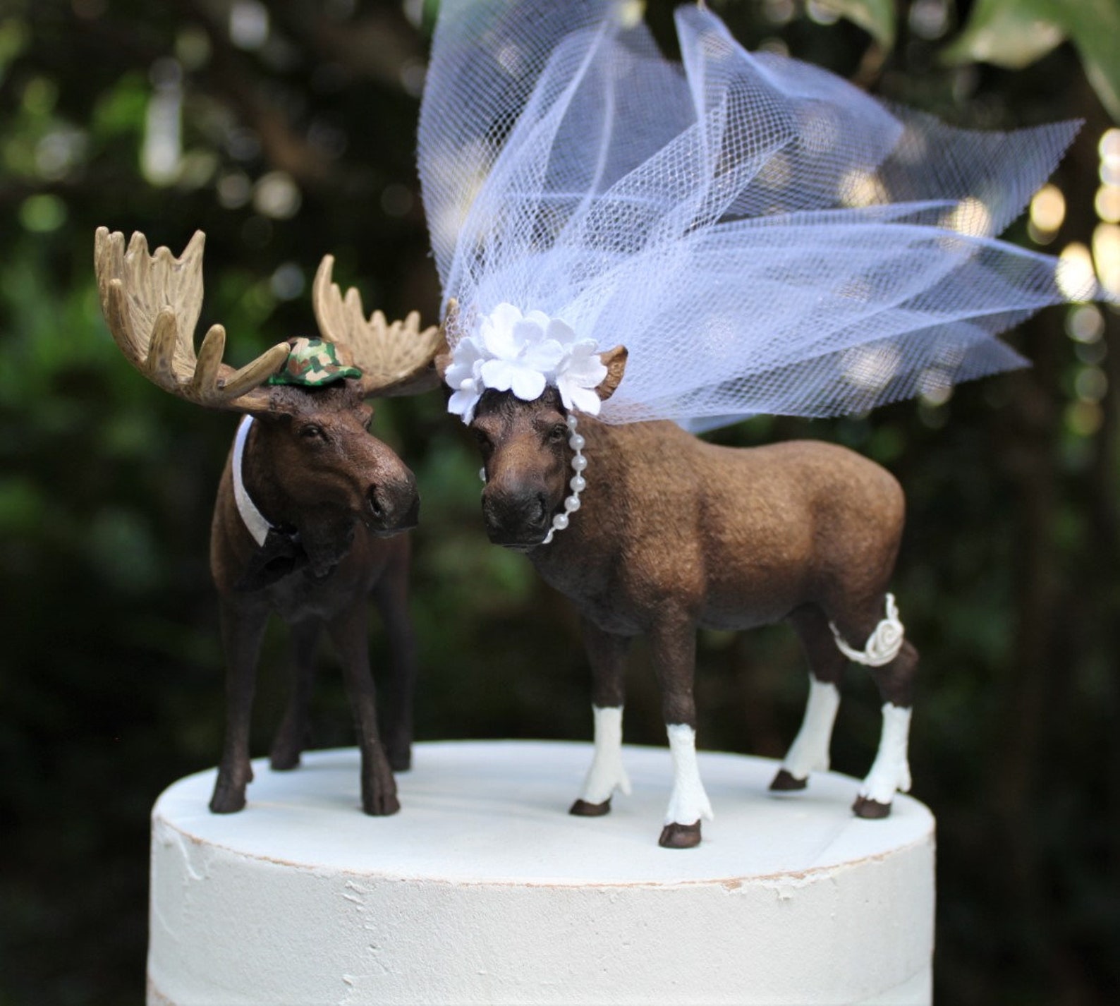 Moosecake Topper Woodland Cake Topper Animal Cake Topper Etsy