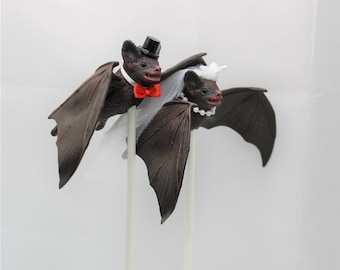 Bat-Wedding-Cake Topper-Unique-Funny